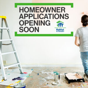 homeowner applications opening soon